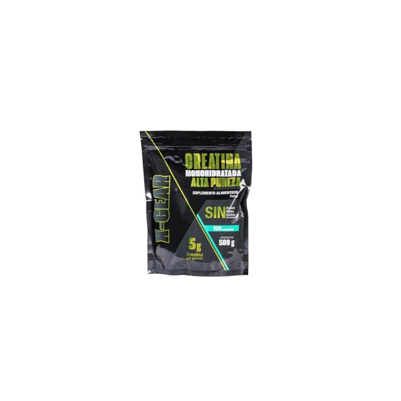 Creatina en Polvo 500 grs 100 servicios