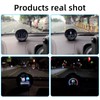 Digital HUD OBD2 GPS Mode with Inclinometer Compass Speed RPM