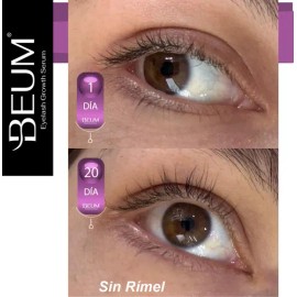 Suero Serum Crecimiento De Pestañas Y Cejas Más Volumen Beum                                                                                          