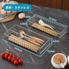 susunnus Dish Drainer, Cutlery Storage, Dishwasher Case, Dishwasher-friendly, Stainless Steel