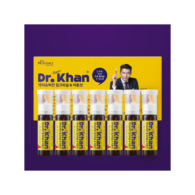 (HL SCIENCE)닥터슈퍼칸 밀크씨슬이뮨샷 4박스 (28병) 멀티비타민 (HL SCIENCE) Dr. Super