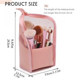 Makeup Brush Bag, Travel Makeup Brush Holder, Makeup Brush Holder Travel, Makeup Brush Holder Travel, Travel Make Up Bag, Makeup Brush Holder Travel, Waterproof Makeup Brush Holder for Women, Girls