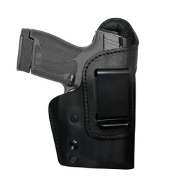 Urban Carry LockLeather IWB Holster for Smith and Wesson M&P Shield (Shield/Shield M2.0 / Plus) - Secure & Comfort Hybrid Leather/Polymer Design for 3.1 to 3.3-inch Barrel