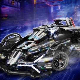 JUCYJULY Technik Sports Car Building Blocks Set for Lambo, 1148 Clamping Blocks Car Kit Super Sports Car Model Kit, MOC Car Racing Car Model Car Toy Gift Adults Children