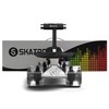Skatro Mini Cruiser Skateboard. 22x6inch Retro Style Plastic Board Comes
