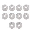 Knurled Thumb Nut 304 Stainless Steel Knurled Flat Head Through