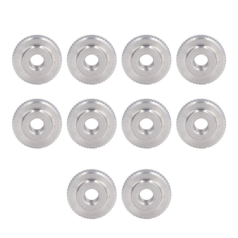 Knurled Thumb Nut 304 Stainless Steel Knurled Flat Head Through