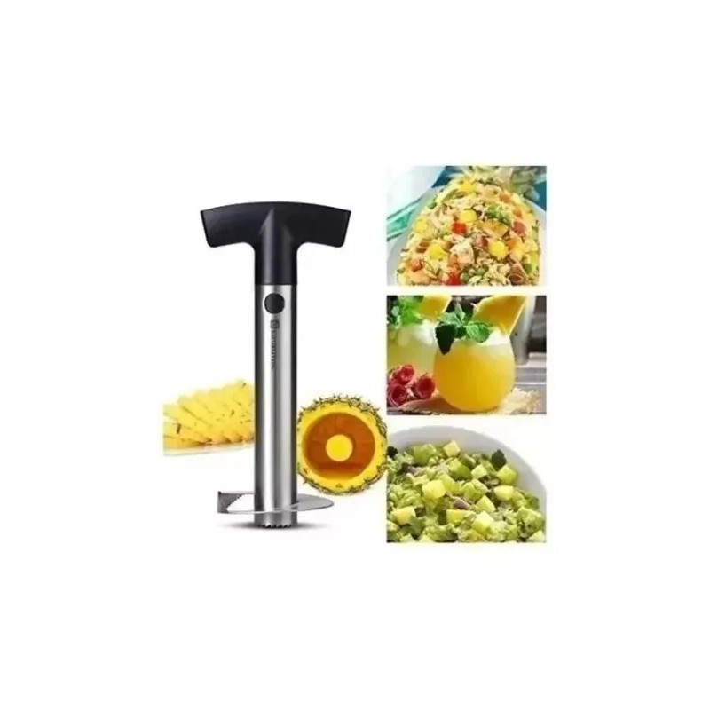 RIVERSOFY Exprimidor De Naranja Manual + Rebanador Para Piña
