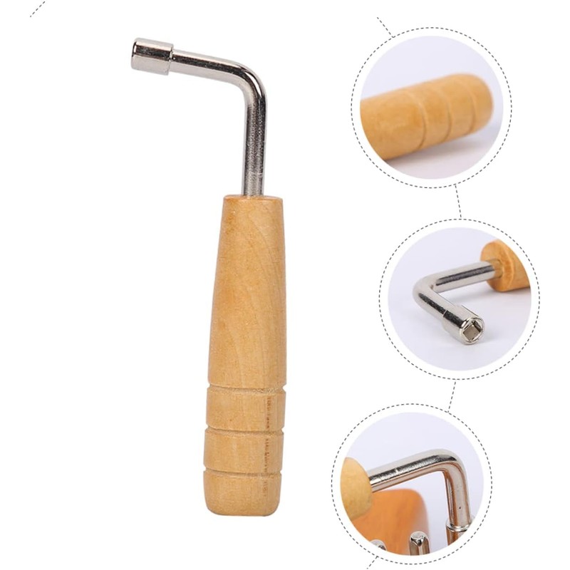 LimCryspp 1 Harp Tuning Tool, Adjustable Wrench Precision Tuning Tool,