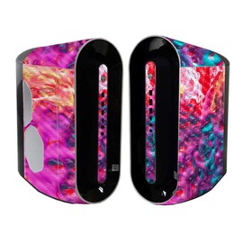 MightySkins Carbon Fiber Skin Compatible with Alienware Aurora R11 Gaming Desktop - Paint Party | Protective, Durable Textured Carbon Fiber Finish | Easy to Apply and Change Styles | Made in The USA