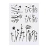 4 x 'Wild Flowers' Temporary Tattoos - Water Resistant, Skin-Safe,