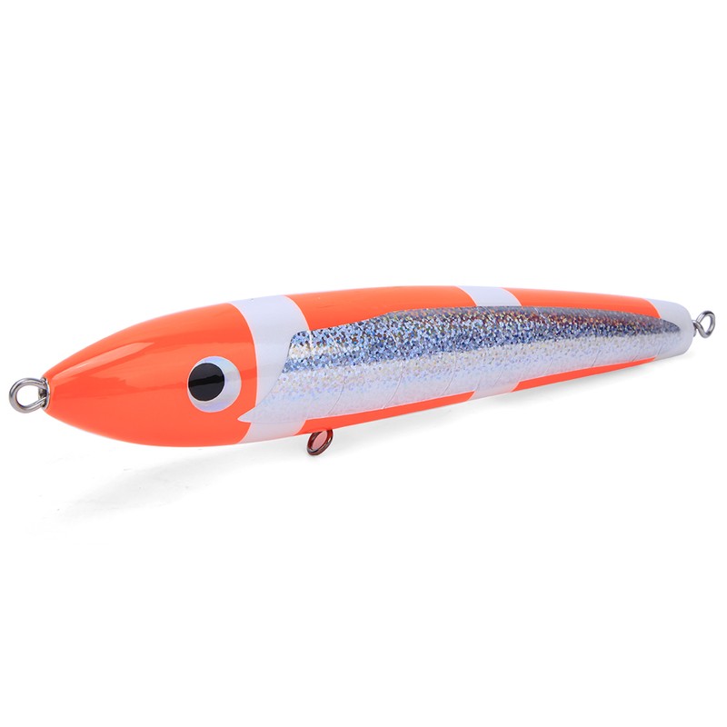 140g Artificial Crank Lure Floating Wooden Tuna Hard Bait Fishing