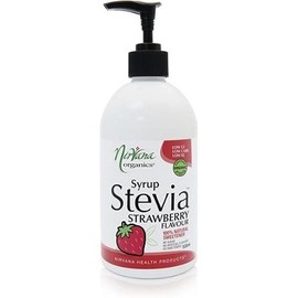 Nirvana Organics Stevia Strawberry Syrup 500 ml