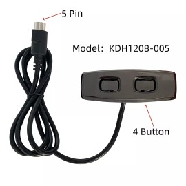 kaidi 4 Button 5 Pin Power Recliner Switch Lift Chairs Hand Control Model KDH120B-005