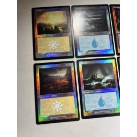MTG Magic Retro Land Set Innistrad Remastered IND Lot - 10 Card Land Set FOIL