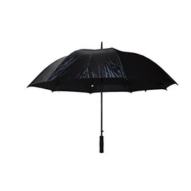 46 inch Clicks Black Automatic Open Jumbo Umbrella
