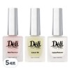 Deli Beauty Damaged Nail Care 10ml / 델리뷰티 손상네일 케어 10ml x 3종 세트, 5세트, 네일하드너 10ml + 큐티클 오일 10ml + 큐티클리무버 10ml