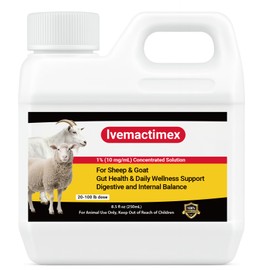 Unikuche 1vemactimex Liquid for Sheep & Goat, Intestinal Support Formula for Sheep Digestive and Immune Health, Digestive Aid (Concentrate 250 ml)