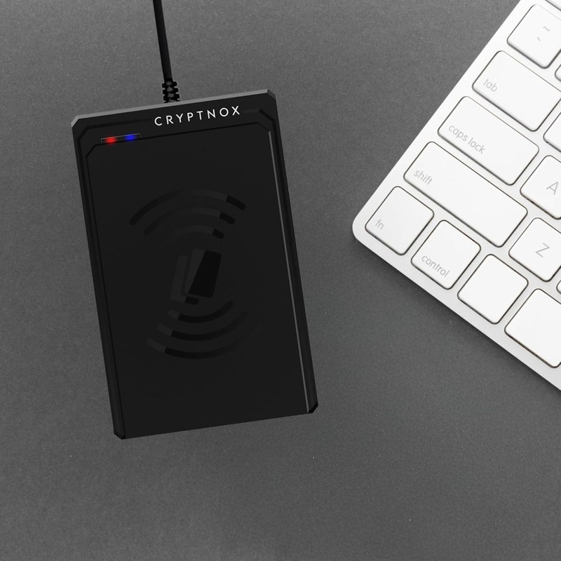 Cryptnox Contactless Smart Card Reader – ISO 14443 & Mifare®