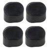 JRSHOME 4-Pack Replacement Rubber Base Leg Feet Fit for Dewalt