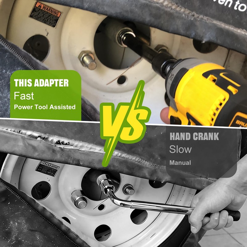 Fits Coleman Fleetwood Pop-Up Camper Crank Handle Replacement – 3/8"