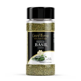 GranAroma Basil Leaves, Sauces & Dressings, Cut & Sifted (1.28 Ounce)