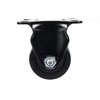 FactorDuty 2.5 inch Heavy Duty Polyurethane Caster Wheels Rigid Fixed