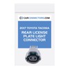 Rear License Plate Light Connector for 2017 Toyota Tacoma