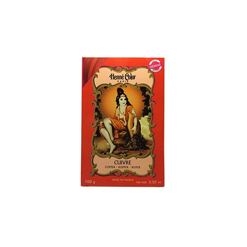 Copper Henne Natural Henna Hair Colouring Dye Powder