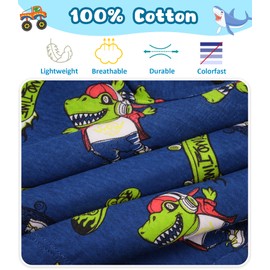 JAHSIYI Animals Underwear for Little Boys Toddler Cotton Boxer Briefs Size 4T Comfort Boxers Tagless Sea Undies Age 4 Year Old Clothes Underpants Multipack Xs