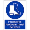 V Safety Protective Footwear Must Be Worn In This Area