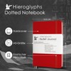 Hieroglyphs Bullet Journal - Dotted Notebook A5 - with System