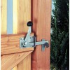 Gah-Alberts 326005 Garden Gate Latch/Rust-Proof Stainless Steel/Shot Peened / 80