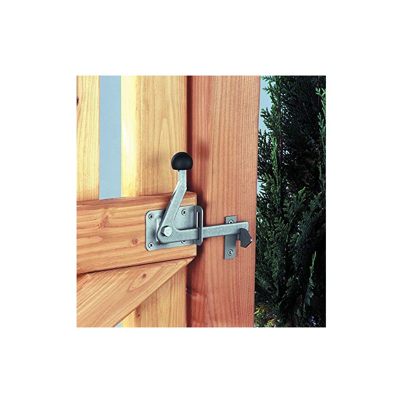 Gah-Alberts 326005 Garden Gate Latch/Rust-Proof Stainless Steel/Shot Peened / 80