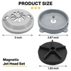 superbobi 3 Pcs BF-004 Pipeless Magnetic Jet Head Motor Replacement