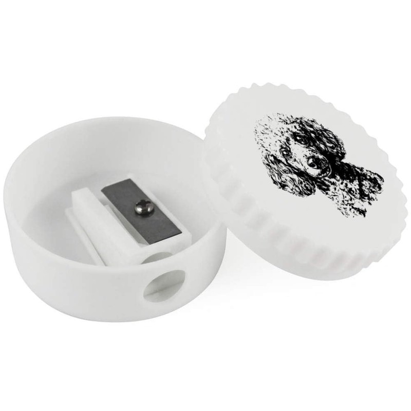 'Poodle Portrait' Compact Pencil Sharpener (PS00045971)