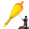 Spring Bobbers | Float Fishing Gear,Spring Oval Fishing Floats, Bright