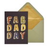 NIQUEA.D, Fab Dad Day Father's Day Card