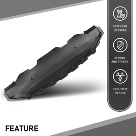 G-PLUS Front Engine Splash Shield Cover Compatible with Ford Mustang EcoBoost/EcoBoost Premium 2018-2022, Mustang GT/GT Premium 2018-2022 JR3Z17626A FO1228164