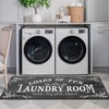 Lansny Laundry Room Rug Runner 20"x60" Non Slip Waterproof Laundry