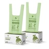 SUPERBIO 13 Gallon Handle Tie Compostable Food Waste Bags, 30