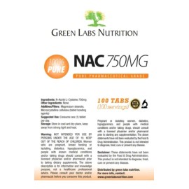 Nac Acetil Cisteína 750mg                                                                                                                             