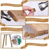 Maitys Plastic Drawer Glides and Slides Drawer Stoppers for Dresser