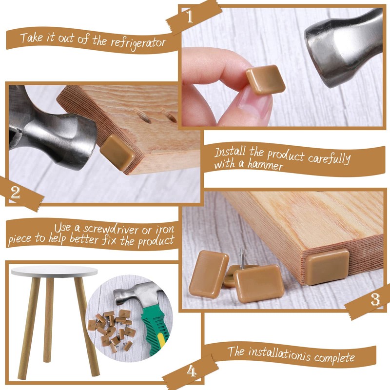 Maitys Plastic Drawer Glides and Slides Drawer Stoppers for Dresser
