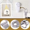 Rustark 110Pcs Small Triangle Ring Picture Hangers Frame Hanging Hangers