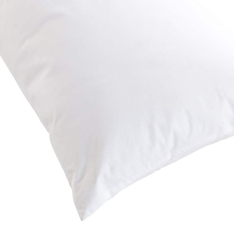 Cheer Collection White Pillowcase for L Shaped Pillow