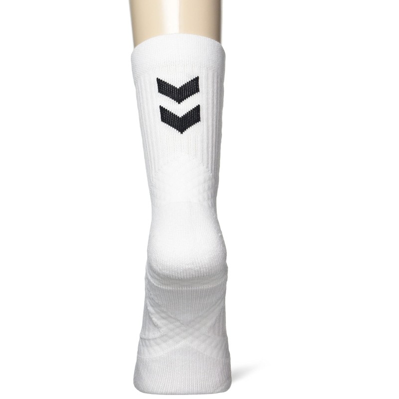 Hummel HAG7084 Men's Shooting Socks (Middle-Length), white (10)