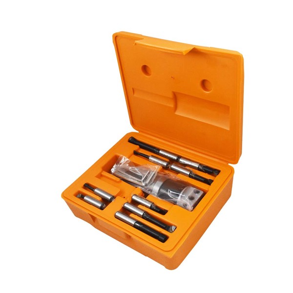 9pcs 2" Boring Head R8 Shank 1/2" Carbide Boring Bar