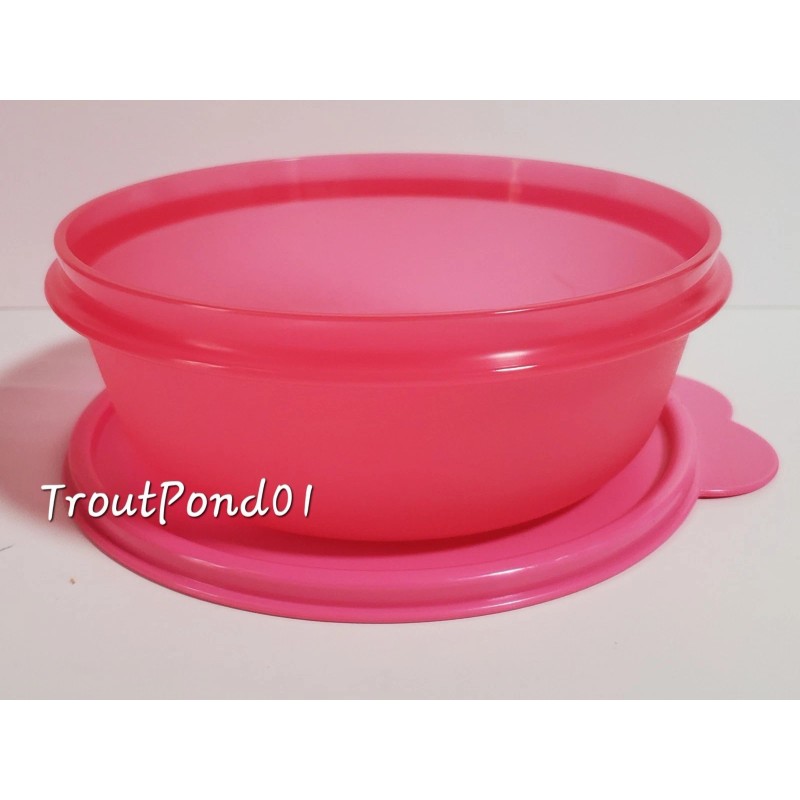 Tupperware Cereal Bowls Modular Nesting Bowl Purple and Pink 2.5