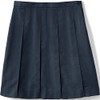 Lands' End Uniform Box Pleat Skirt Below The Knee Classic
